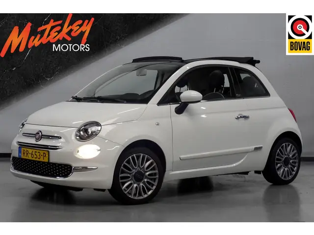 Fiat 500C 1.2 Lounge |CABRIO|AIRCO|LED|CARPLAY 2018 Benzine