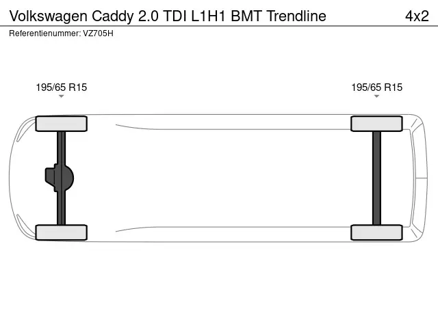 Volkswagen Caddy 2.0 TDI L1H1 BMT Trendline 2016 Diesel 29