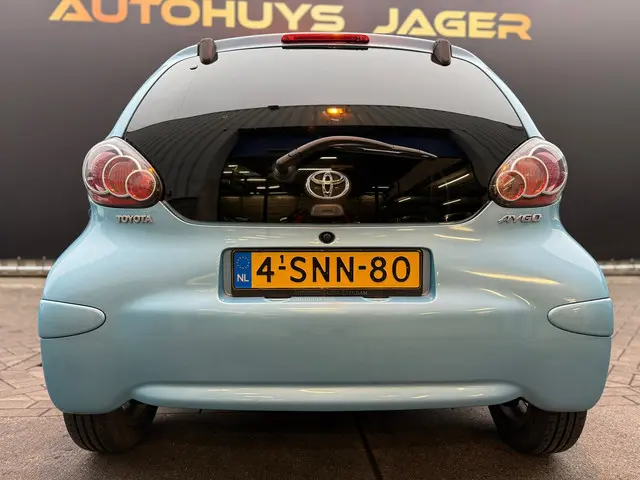 Toyota Aygo 1.0 VVT-i Dynamic Blue Automaat 2013 Benzine 5