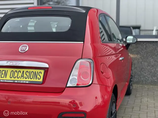 Fiat 500C 1.2 S Sport Cabrio TOPSTAAT!!! 2014 Benzine 11