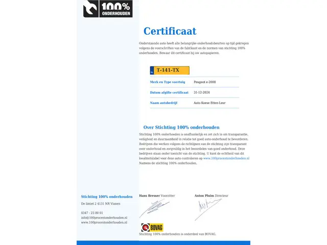 Peugeot e-2008 EV GT Pack 50 kWh 2021 Elektrisch 80