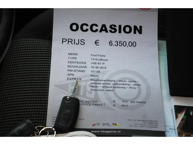 Ford Fiesta 1.0 EcoBoost 2016 Benzine 24