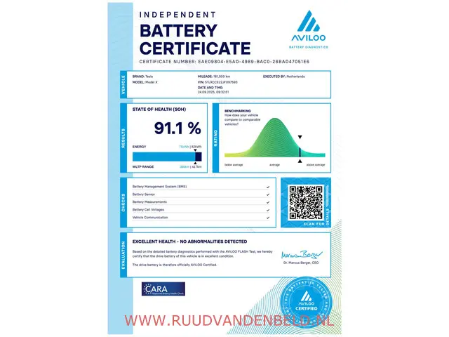 Tesla Model X 100D 2018 Elektrisch 11