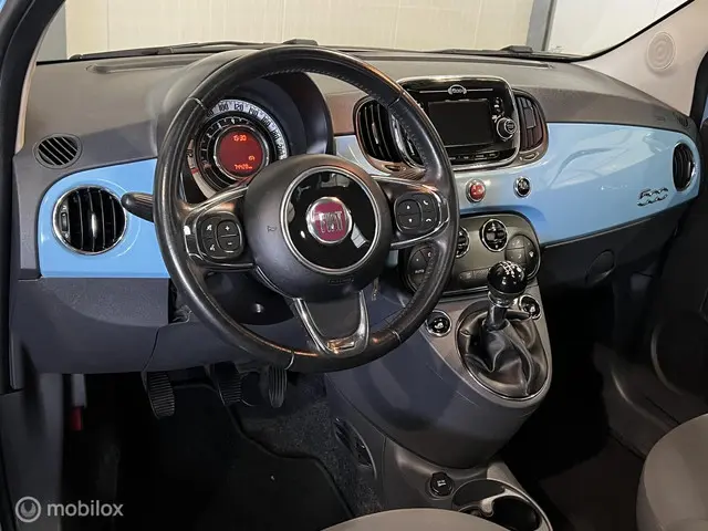 Fiat 500 1.2 Lounge [ panorama climate LM ] 2016 Benzine 7