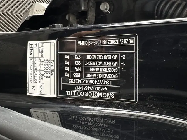 MG ZS EV Luxury 45 kWh 2020 Elektrisch 29