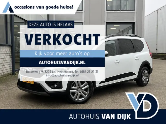 Dacia Jogger 1.0 TCe 110 Expression 7p. 2023 Benzine