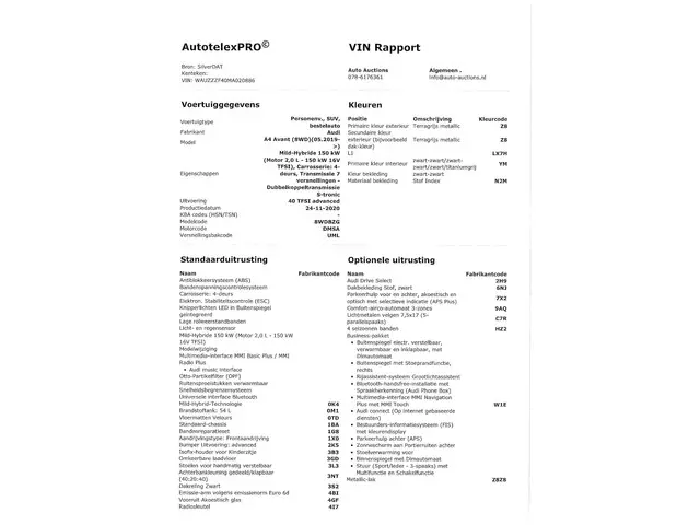 Audi A4 Avant 40 TFSI Advanced Edition 2020 Benzine 22