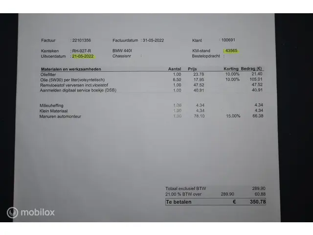 BMW 4 Serie Coupé 440i High Executive 2017 Benzine 76
