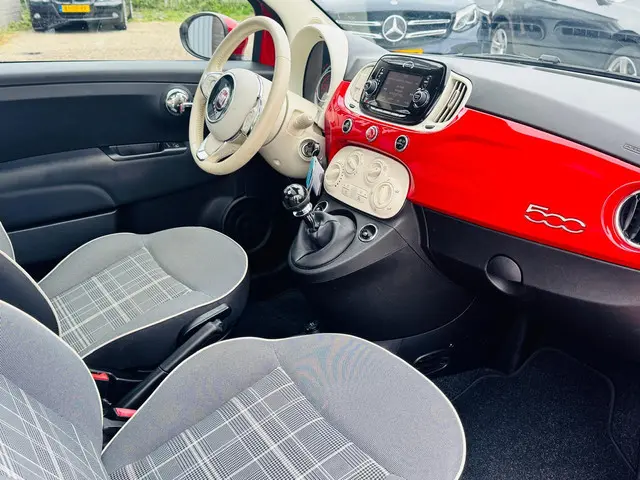 Fiat 500 1.2 Lounge Panorama/Airco/PDC 2018 Benzine 8