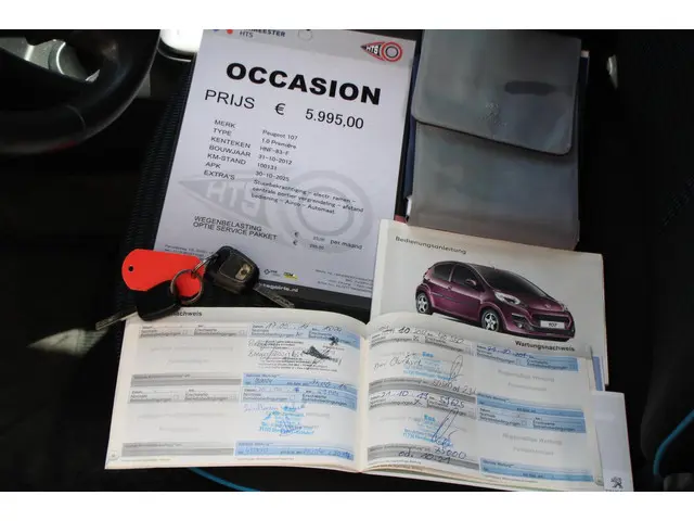 Peugeot 107 1.0 Première Automaat 2012 Benzine 22
