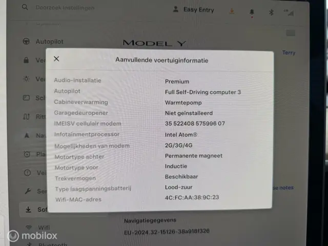Tesla Model Y Long Range AWD 75 kWh 2021 Elektrisch 19