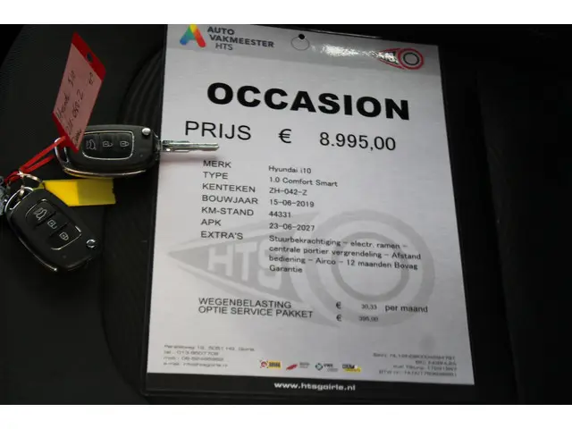 Hyundai i10 1.0i Comfort 2019 Benzine 22