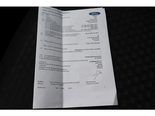 Ford Transit Connect 1.5 EcoBlue L1 Trend 2022 Diesel 29