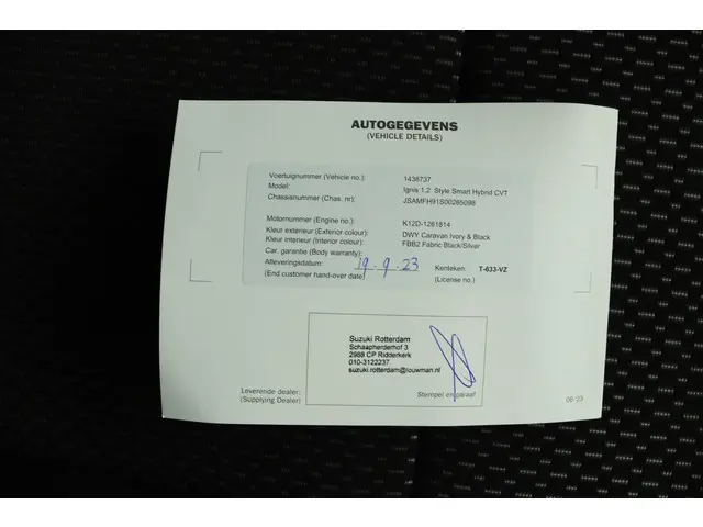 Suzuki Ignis 1.2 Smart Hybrid Style 2023 Benzine 66