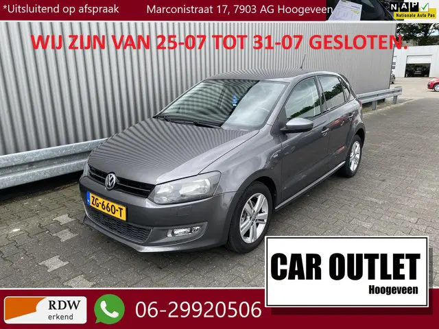 Volkswagen Polo 1.2-12V BlueMotion Match 2013 Benzine