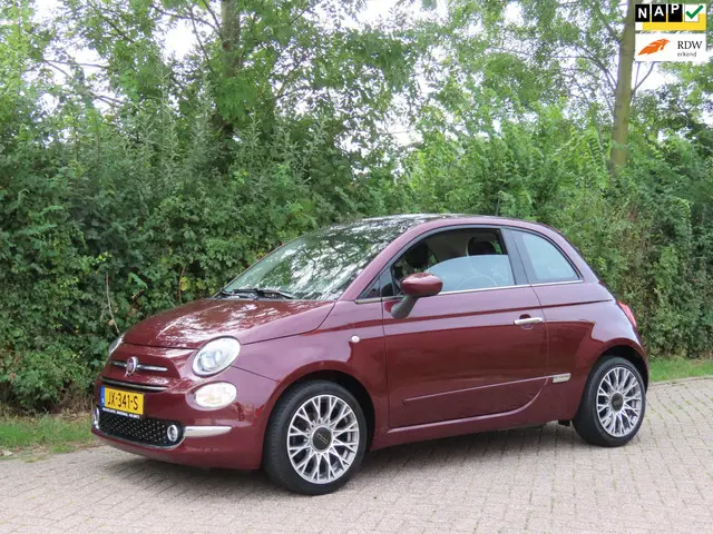 Fiat 500 0.9 TwinAir Turbo Lounge *Navi *Pano 2016 Benzine