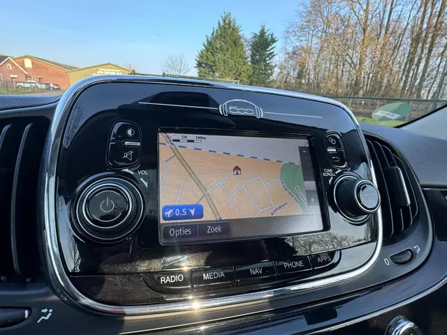 Fiat 500 1.2 Lounge /Navi/Pano/Airco/Nwapk/ 2017 Benzine 10