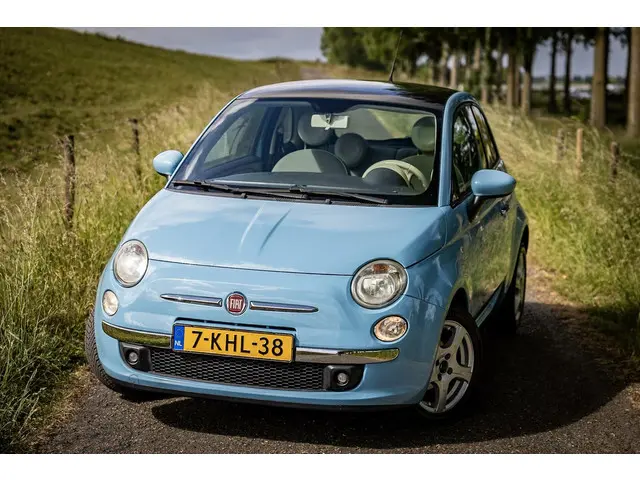 Fiat 500 1.2 Lounge | Pano dakje | Nap | LM velgen 2012 Benzine 4