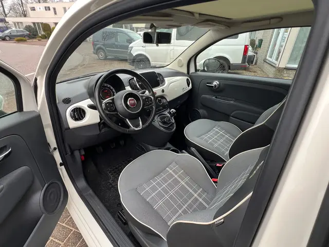 Fiat 500 1.2 Lounge *Airco*PDC*Scherm* 2017 Benzine 8