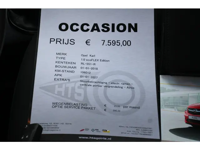 Opel KARL 1.0 ecoFLEX Edition 2018 Benzine 22