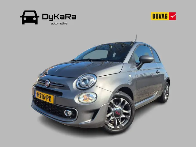 Fiat 500 S 1.2 Sport Carplay, Half leder 2018 Benzine
