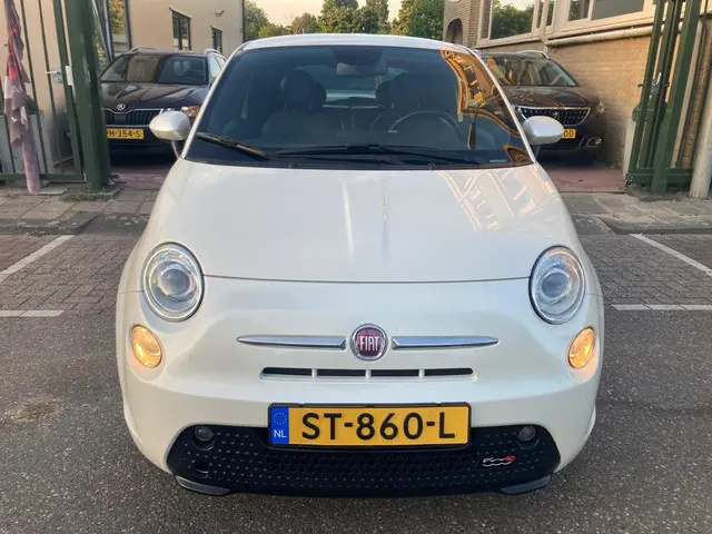 Fiat 500e 24kwh Albarth Leder airco 2014 Elektrisch 2