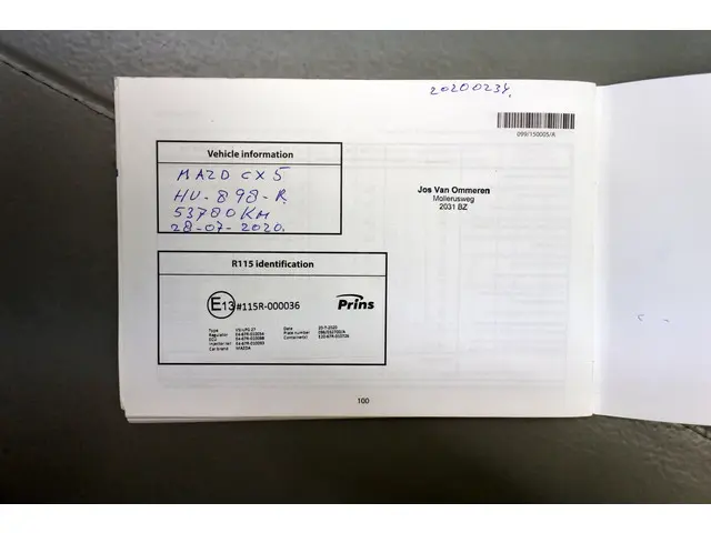 Mazda CX-5 2.0 165pk Automaat GT LPG G3 2016 LPG/Gas 40