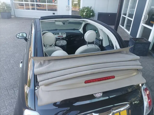 Fiat 500C 1.2 Pop LAGE KM STAND 2012 Benzine 11