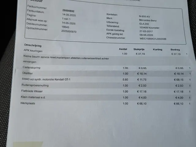 Mercedes-Benz GLA 200 Prestige 2017 Benzine 34