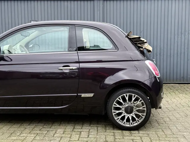 Fiat 500C 0.9 TwinAir Lounge| AUT | Leder | NAP 2014 Benzine 5