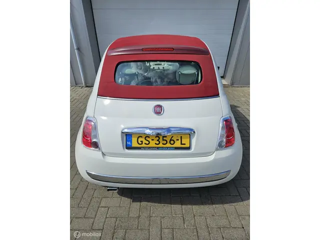 Fiat 500C 1.2 Popstar Cabrio zeer netjes!!! 2015 Benzine 8