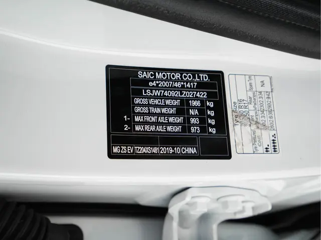 MG ZS-EV Luxury 45 kWh 2019 Elektrisch 33