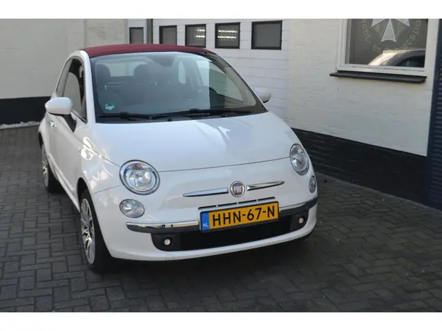Fiat 500C 1.2 Lounge 4 cyl. Cabrio Super Mooi 2014 Benzine 5