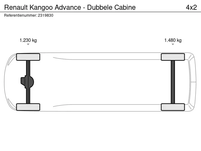 Renault Kangoo Advance - Dubbele Cabine 2025 Elektrisch 27