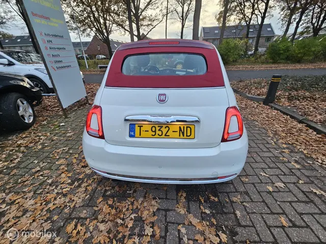 Fiat 500 1.2 CABRIO // 97000 KM 2017 Benzine 6