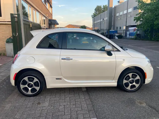 Fiat 500e 24kwh Albarth Leder airco 2014 Elektrisch 8