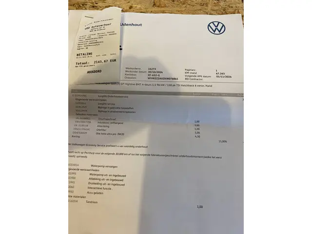 Volkswagen Golf 1.5 TSI Highline 2018 Benzine 35