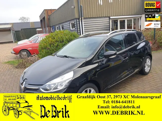Renault Clio Estate 0.9 TCe Limited 2017 Benzine