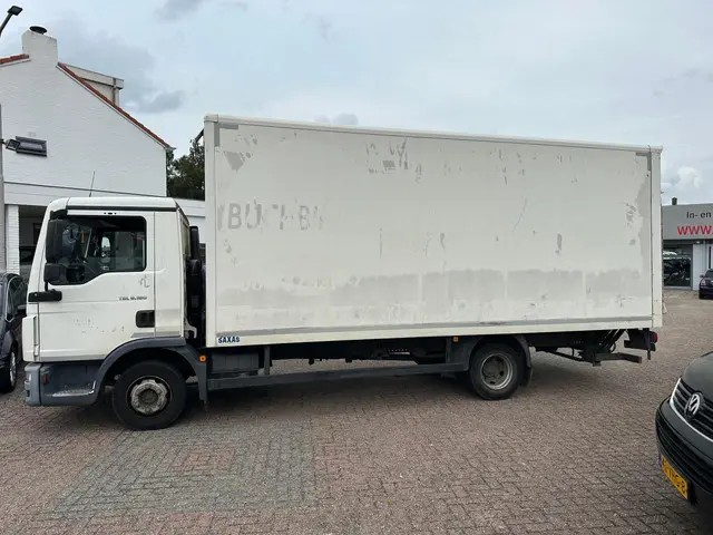 MAN TGL EURO 6,8-180,BAK: 6x2.40x2.50m,Klep,Airco 2014 Diesel
