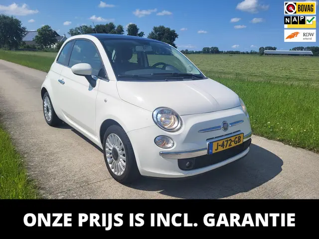 Fiat 500 1.2 Pop airco panoramadak 2012 Benzine