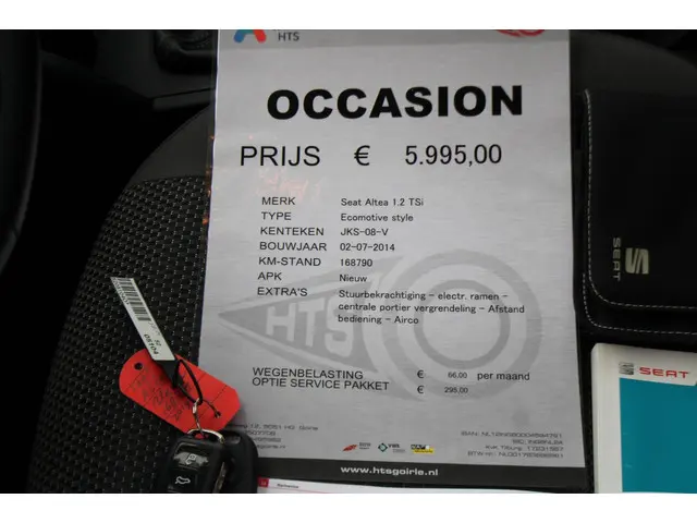SEAT Altea 1.2 TSI I-Tech 2014 Benzine 24