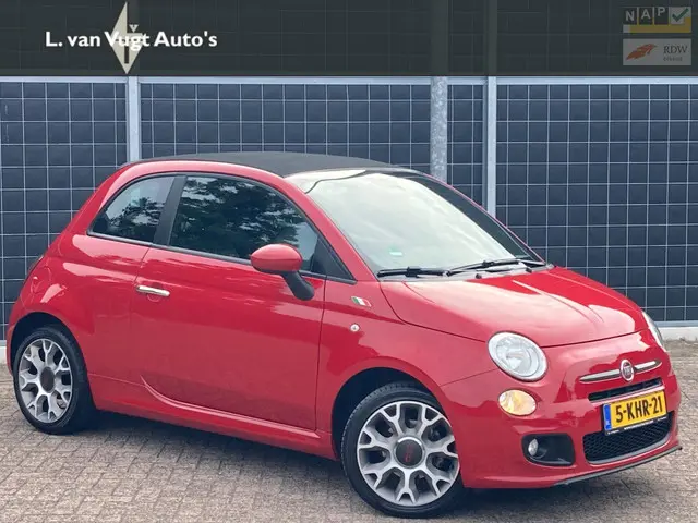Fiat 500 0.9 TwinAir 500C Sport- Cabrio 2013 Benzine