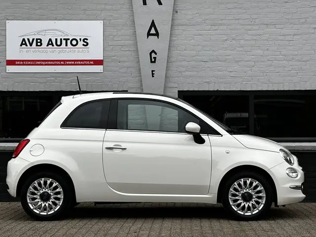 Fiat 500 1.2 Lounge Airco Panoramadak PDC 2016 Benzine 5