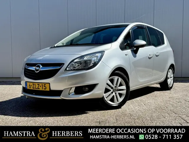 Opel Meriva 1.4 Turbo Cosmo grijs 2015 Benzine