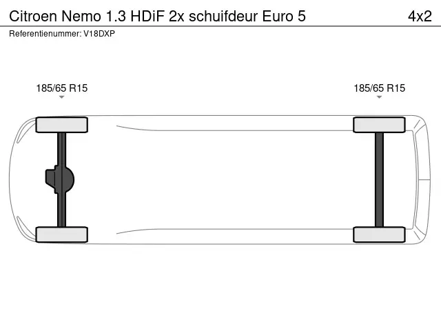 Citroën Nemo 1.3 HDiF 2x schuifdeur Euro 5 2015 Diesel 24