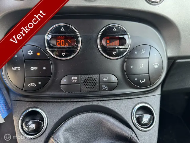 Fiat 500 1.2 Sport NAVIGATIE , CLIMA , WIT 2017 Benzine 8