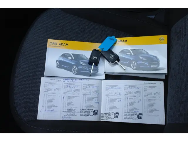 Opel ADAM 1.2 Slam Rood/Zwart Cruise , Airco , 2014 Benzine 17