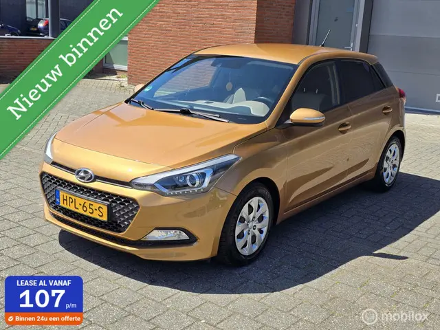 Hyundai i20 1.2 HPi-MotionPremium✅️Apk✅️Airco✅️ 2015 Benzine