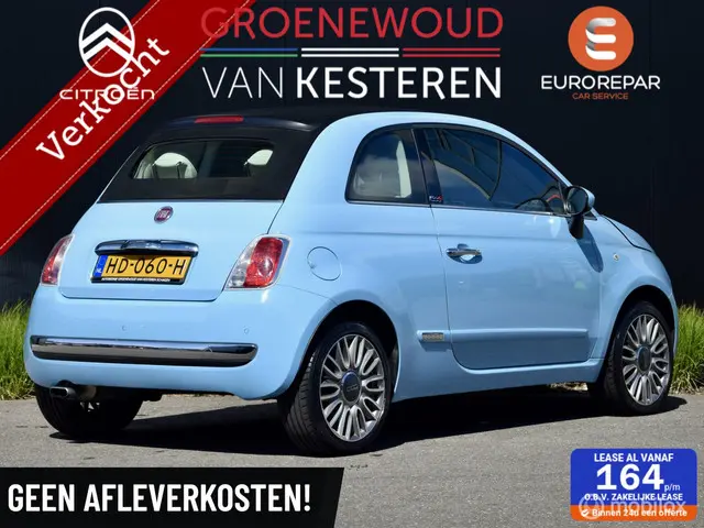 Fiat 500C 1.2 Lounge I eerste eigenaar I 2015 Benzine