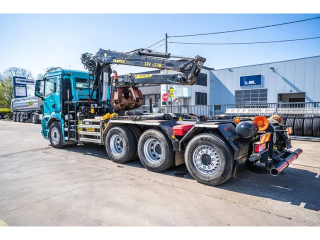 MAN TGS 35.510 8X4-4 BL + TAJFUN L170 K 2022 Diesel 11